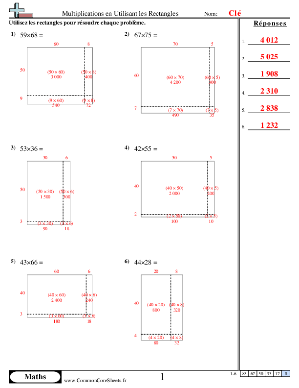  - multiplications-en-utilisant-les-rectangles worksheet