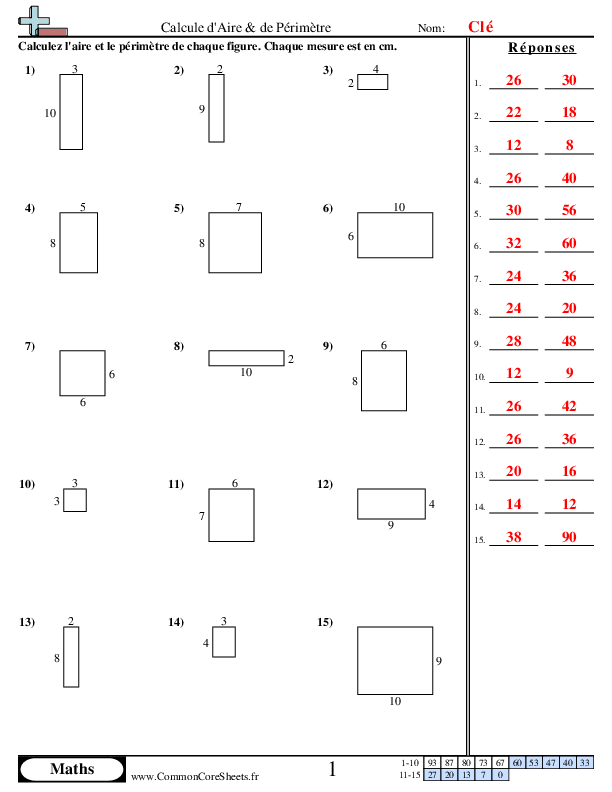  - quadrilateres-aire-et-perimetre worksheet