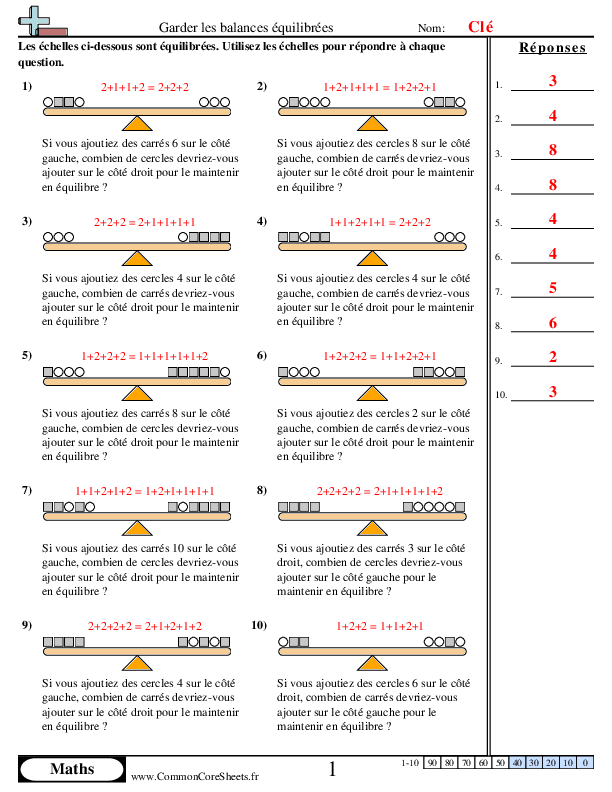  - 147 worksheet