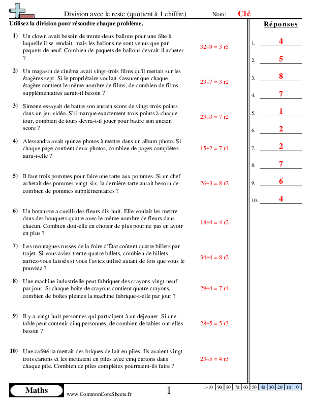  - 291 worksheet