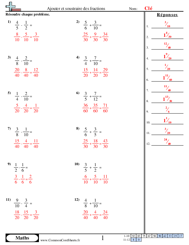  - 414 worksheet