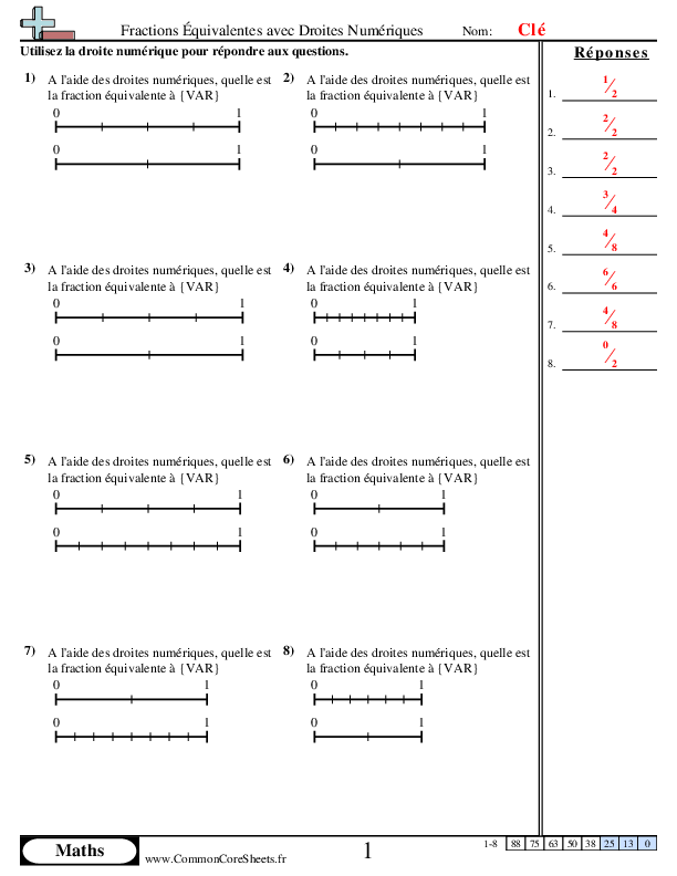  - fractions-equivalentes-avec-droites-numeriques worksheet