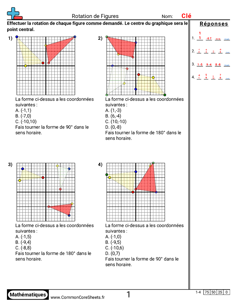  - effectuer-une-rotation-sur-le-plan-de-coordonnees worksheet