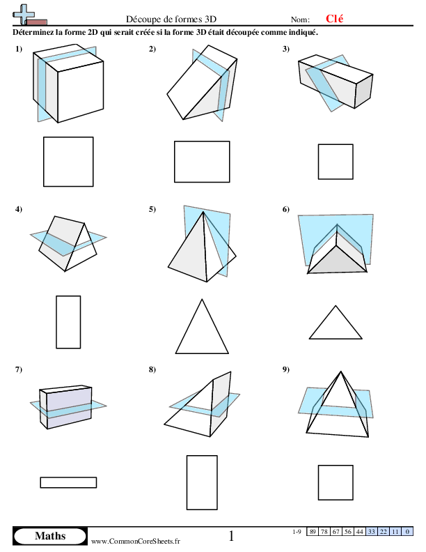  - 855 worksheet