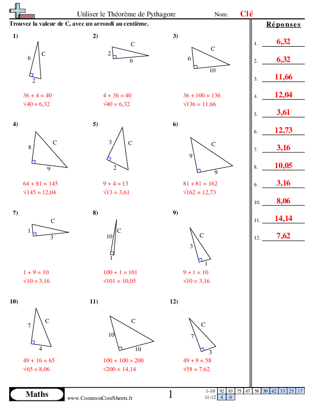  - 93 worksheet