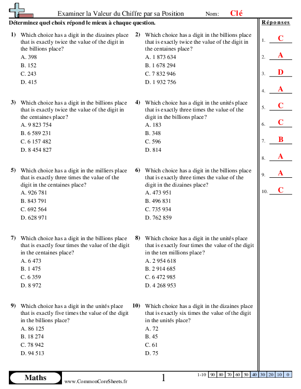  - examiner-la-valeur-du-chiffre-par-sa-position worksheet